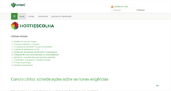 Desktop Screenshot of hortibrasil.org.br